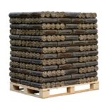 Bûche compressée longue durée